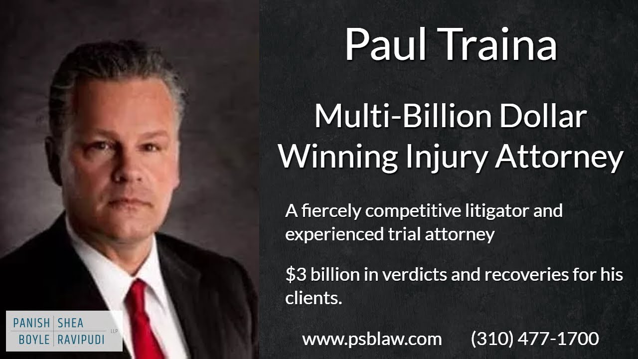California & Nevada +$3 Billion Winning Wrongful Death Attorney and Personal Injury Litigation Expert Paul Traina